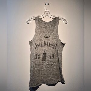 Jack Daniels 1866 Faded Graphic Tank Top | Size Medium